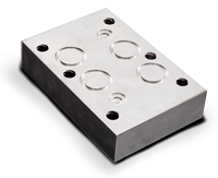 END PLATES - SUBPLATES FOR PACKING - REDUCTION PLATES CETOP